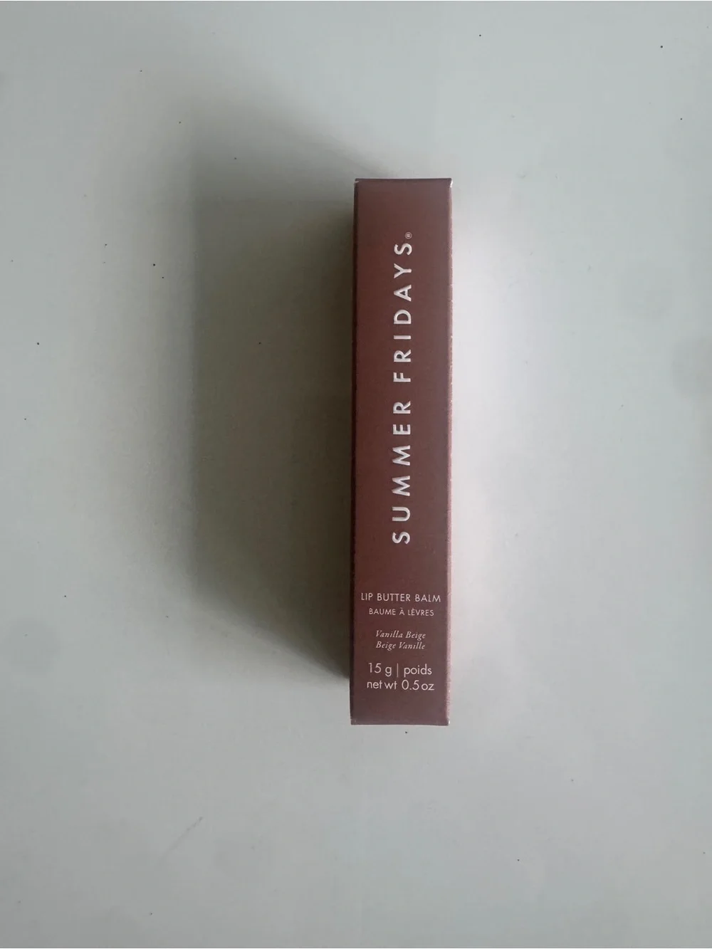 Summer Fridays Lip Butter Balm - Mauve Beige Packaging